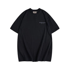 FOG double-line ESSENTIALS short-sleeved small-label letter printing high street loose casual summer half-sleeved men and women T-shirt (5)