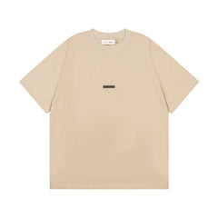 American fashion brand FOG ESSENTIALS double line letter front and back loose high street round neck short sleeved T-shirt for men and women in summer (3)