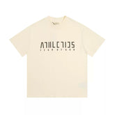 Fear of God Essentials Athletics Distorted Letter Mock Neck Loose Short Sleeve T-Shirt