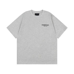 FOG Hip Hop Loose ESSENTIALS High Street Trendy Brand Adhesive Short Sleeve Summer American Men's Pure Cotton Couple T-shirt (2)