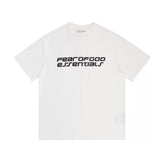 Fear of God Essentials Front Linear Logo Letter Loose Crew Neck Short Sleeve T-Shirt