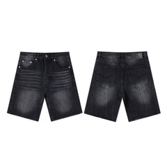 GALLERY DEPT WASHED BLACK DENIM JORT SHORTS