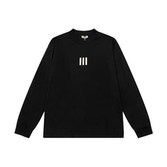 Fear Of God Essentials Front Triple‑Bar Back Artwork Long Sleeve Tee