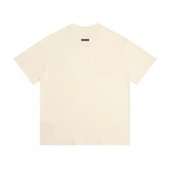 Fear of God Essentials Athletics Distorted Letter Mock Neck Loose Short Sleeve T-Shirt
