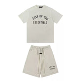 Fear Of God Essentials Logo T-Shirt & Shorts Set