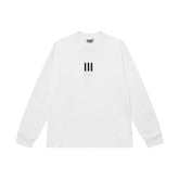 Fear Of God Essentials Front Triple‑Bar Back Artwork Long Sleeve Tee