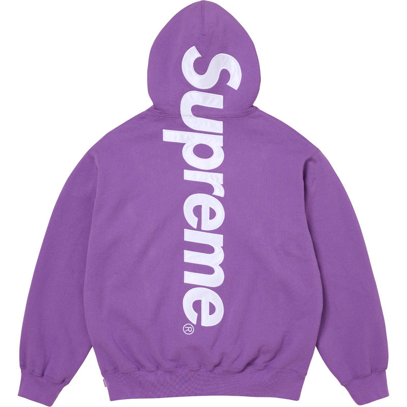 25ss Supreme Satin Apple é Hooded Sweatshirt hooded sweatshirt pants (3)
