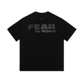 Fear of God Essentials FEAR is Gone Front Back Letter Loose Crew Neck Short Sleeve T-Shirt