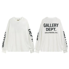 GALLERY DEPT HOLLYWOOD Waffle Long Sleeve Tee