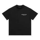 American fashion brand FOG ESSENTIALS double line letter front and back loose high street round neck short sleeved T-shirt for men and women in summer (1)