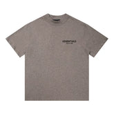 American fashion brand FOG ESSENTIALS double line letter front and back loose high street round neck short sleeved T-shirt for men and women in summer (2)