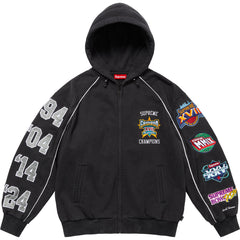 Supreme Champion Patches Hooded Zip Jacket