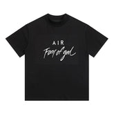 Fear of God Essentials AIR Script Logo Mock Neck Loose Short Sleeve T-Shirt
