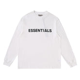 Fear Of God Essentials Chest Bold Logo Long Sleeve Tee