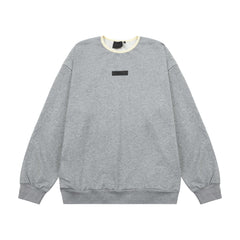 Fear Of God Essentials Contrast Collar Chest Label Crewneck Sweatshirt
