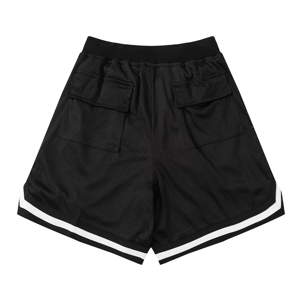 FEAR OF GOD mainline solid color mesh breathable basketball sports pants FOG high street loose casual shorts summer