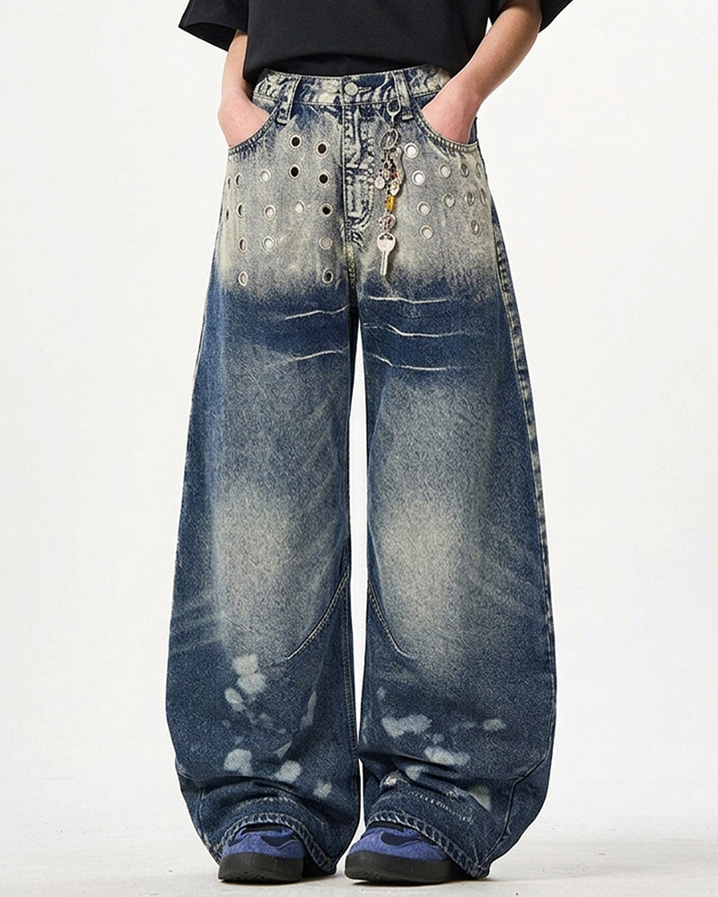 Casual curved jeans