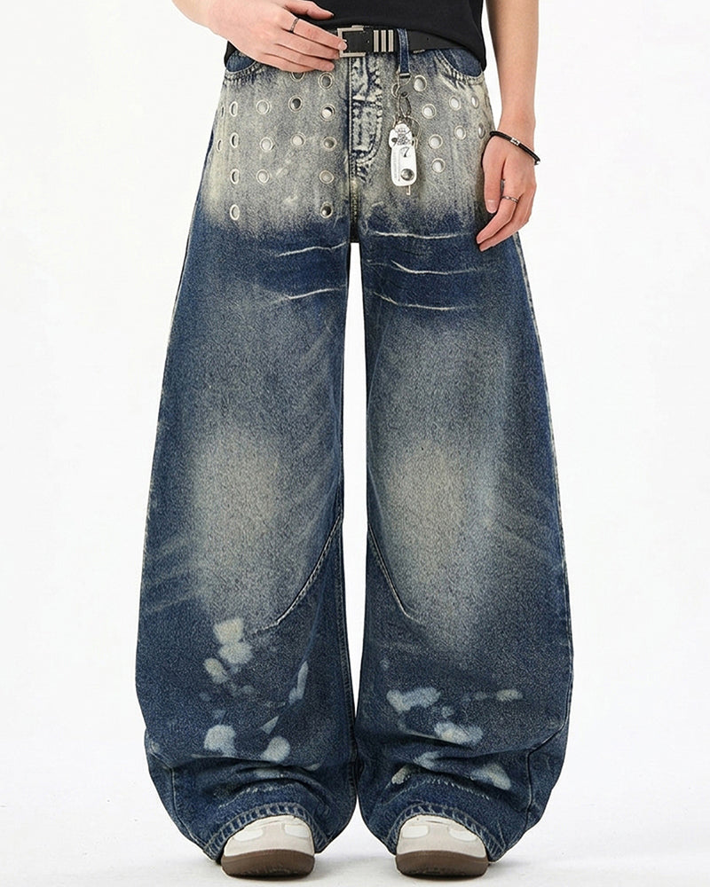 Casual curved jeans