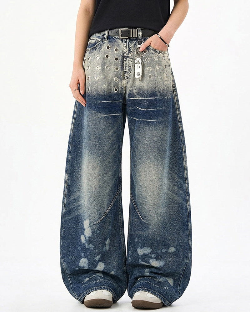 Casual curved jeans