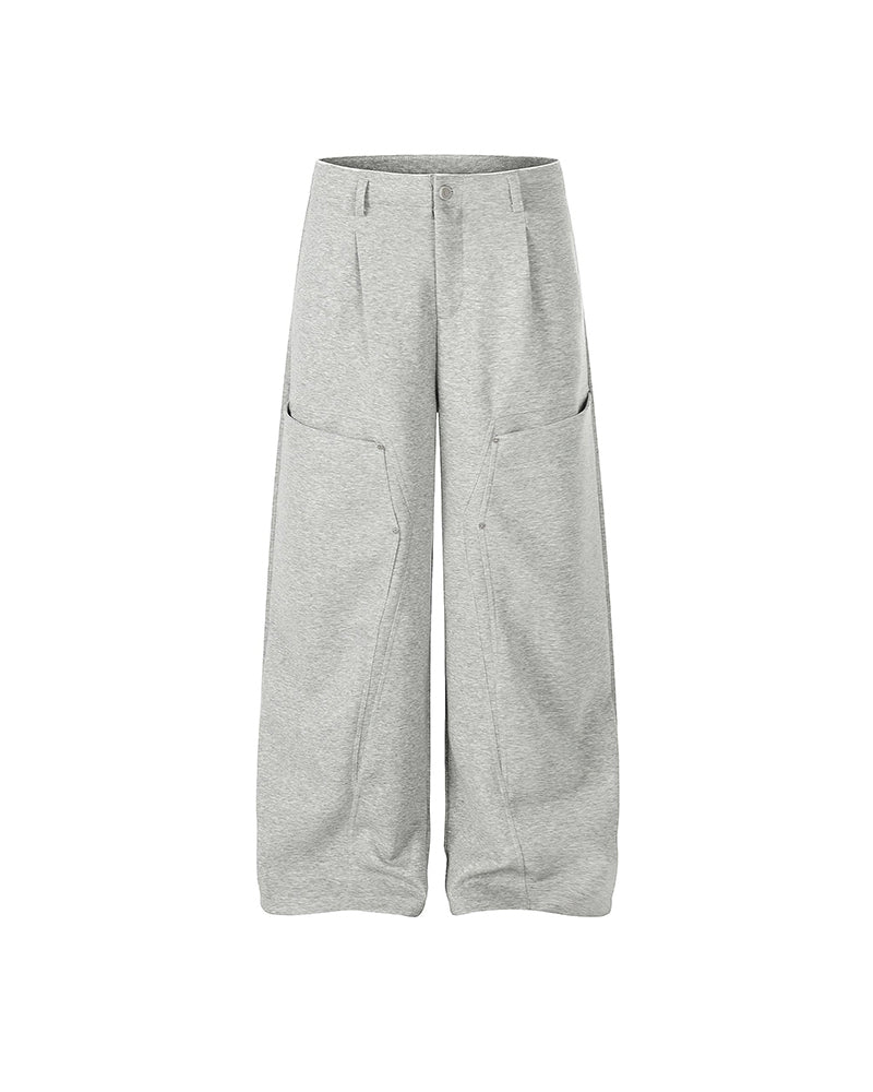 Loose Sweatpants with Rivets