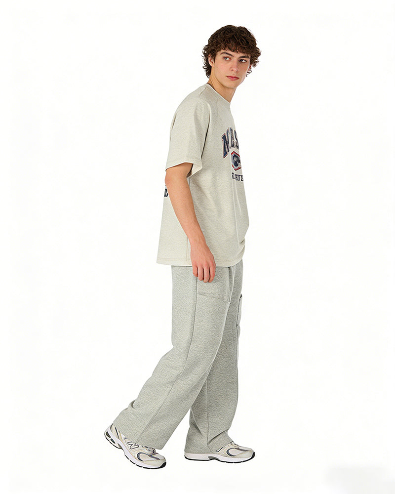 Loose Sweatpants with Rivets