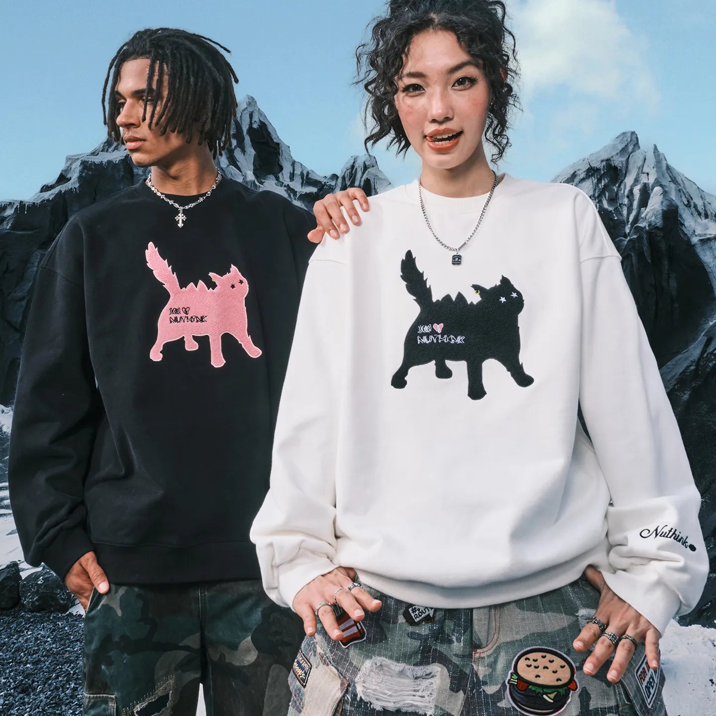 #NT-NU200#Classic Crewneck Casual Sweatshirt
