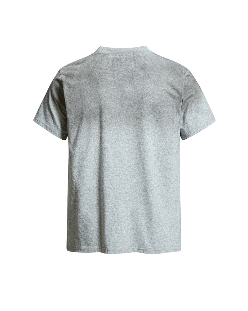 Retro-style loose-fitting short-sleeved top (women's)