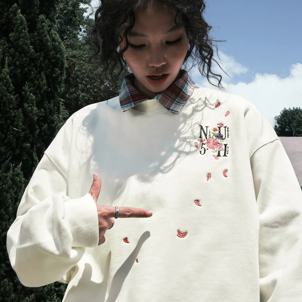 #NT-NU163#Classic Crewneck Casual Sweatshirt