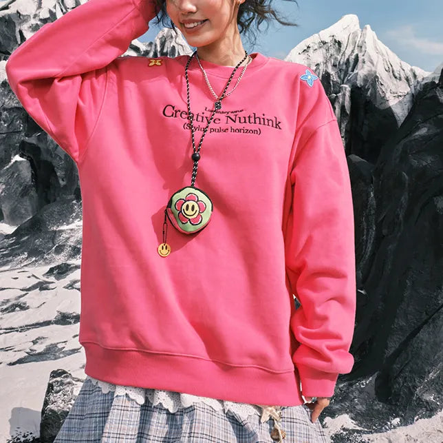 #NT-NU160#Classic Crewneck Casual Sweatshirt