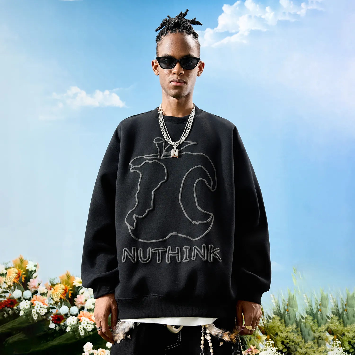#NT-NU131#Classic Crewneck Casual Sweatshirt