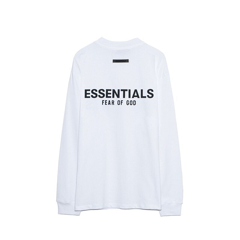 Fear Of God Essentials Back Logo Mock Neck Long Sleeve Tee