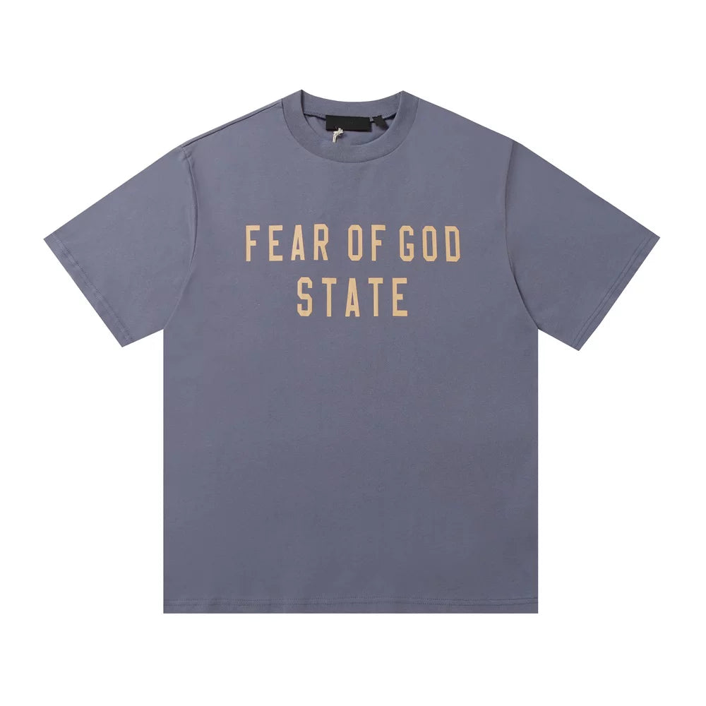 Fear Of God Essentials State Graphic Matching Short Outfit