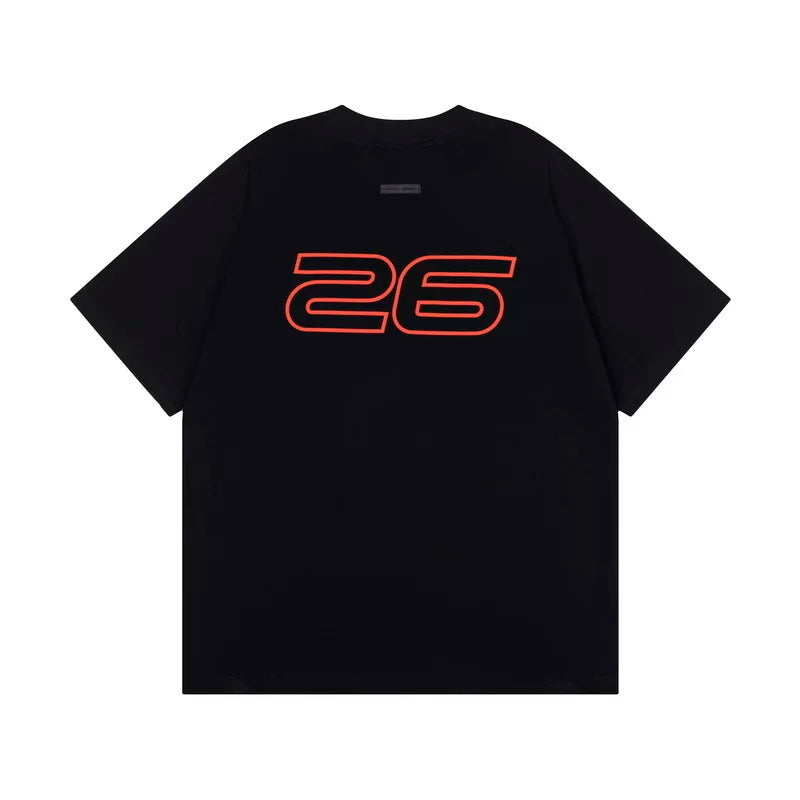 Essentials new high street trendy brand T-shirt for women, American style FOG casual pure cotton short sleeved couple top for men, cross-border