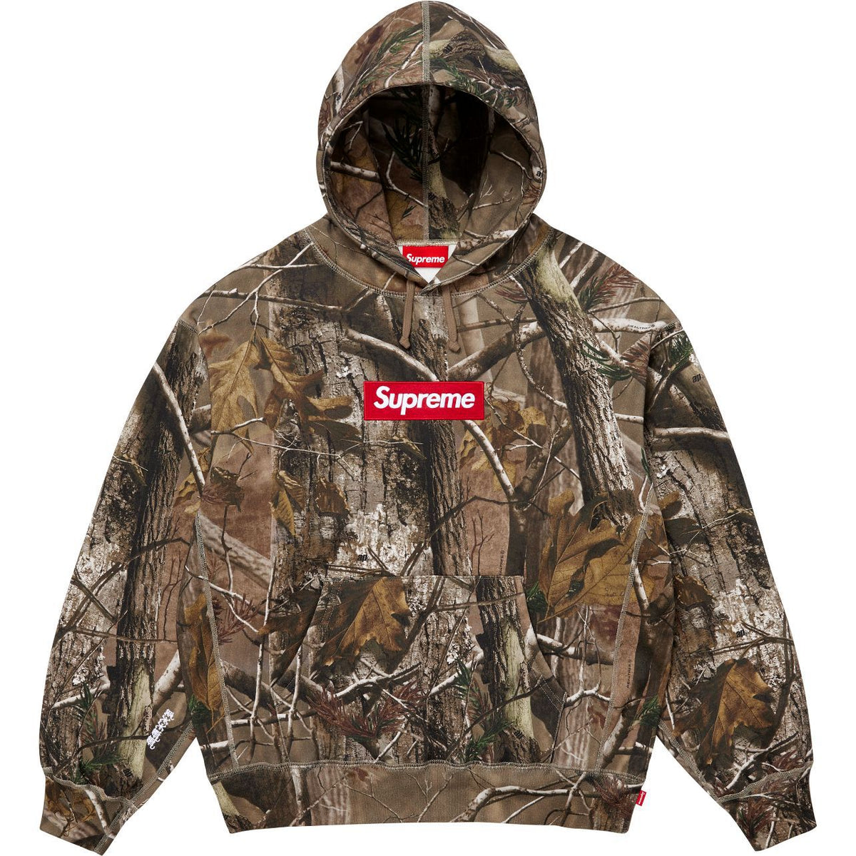 Supreme Realtree Camo Box Logo Pullover Hoodie