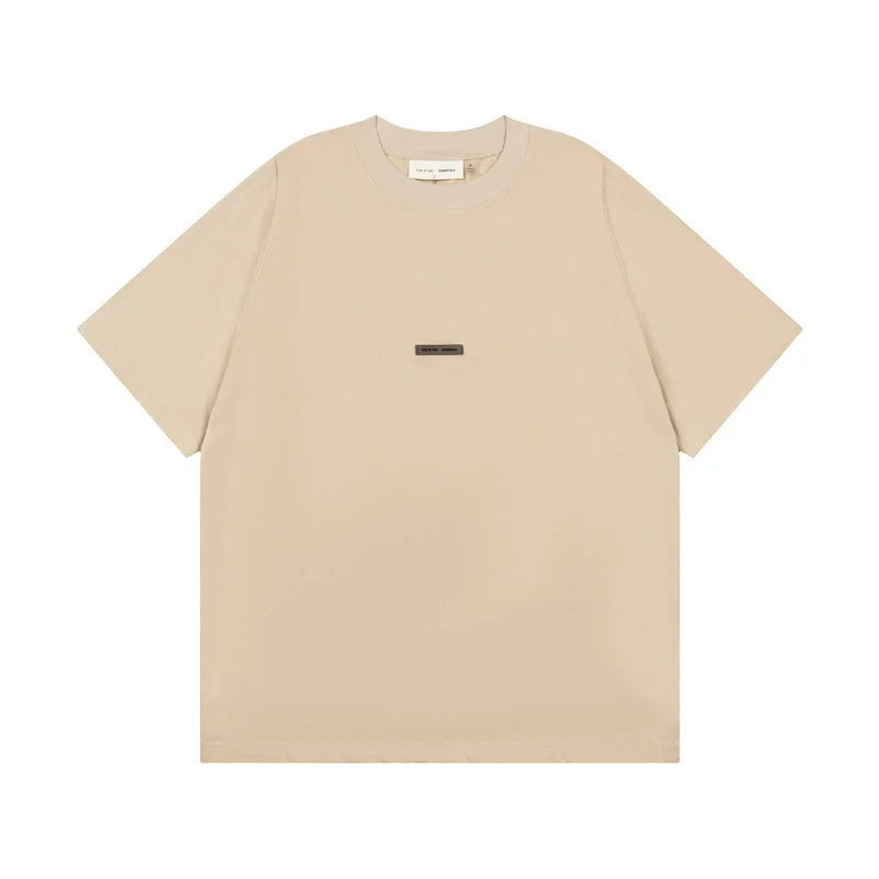 American fashion brand FOG ESSENTIALS double line letter front and back loose high street round neck short sleeved T-shirt for men and women in summer (3)
