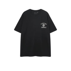 FOG Double Line ESSENTIALS Holiday Series Letter Printed American High Street Loose Men's and Women's Casual Short sleeved T-shirt (3)