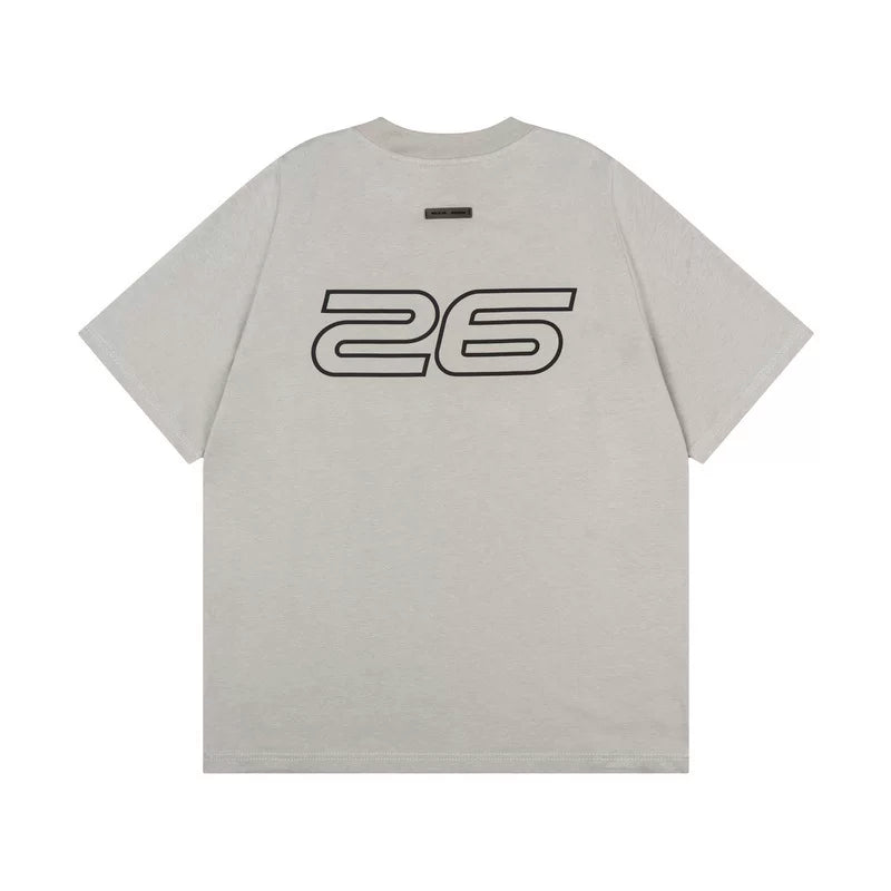 Essentials new high street trendy brand T-shirt for women, American style FOG casual pure cotton short sleeved couple top for men, cross-border