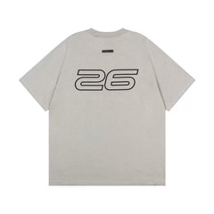 Essentials new high street trendy brand T-shirt for women, American style FOG casual pure cotton short sleeved couple top for men, cross-border