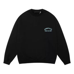 Fear Of God Essentials Curved Chest Logo Crewneck Sweatshirt