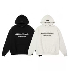 Fear of God Essentials Crossed Out Letter Graphic Pullover Hoodie
