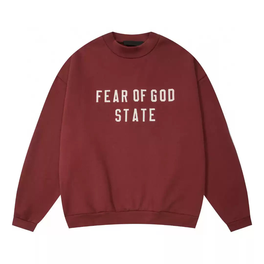 Fear Of God Essentials Fear Of God State Mock Neck Sweatshirt