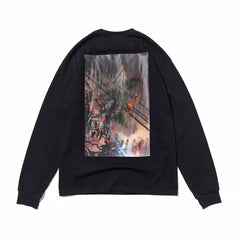 Fear Of God Essentials Back Photo Graphic Long Sleeve Tee