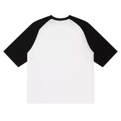 Fear of God Essentials Raglan Color Block Small Label Loose Crew Neck Short Sleeve T-Shirt