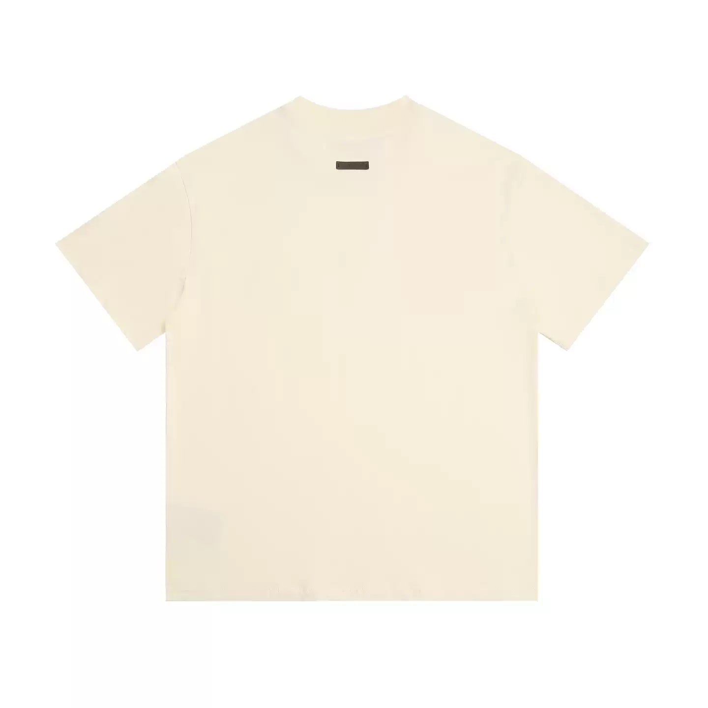 Fear of God Essentials Athletics Distorted Letter Mock Neck Loose Short Sleeve T-Shirt