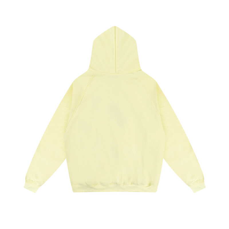 Fear of God Essentials Tonal Front Logo Pullover Hoodie Pale Yellow
