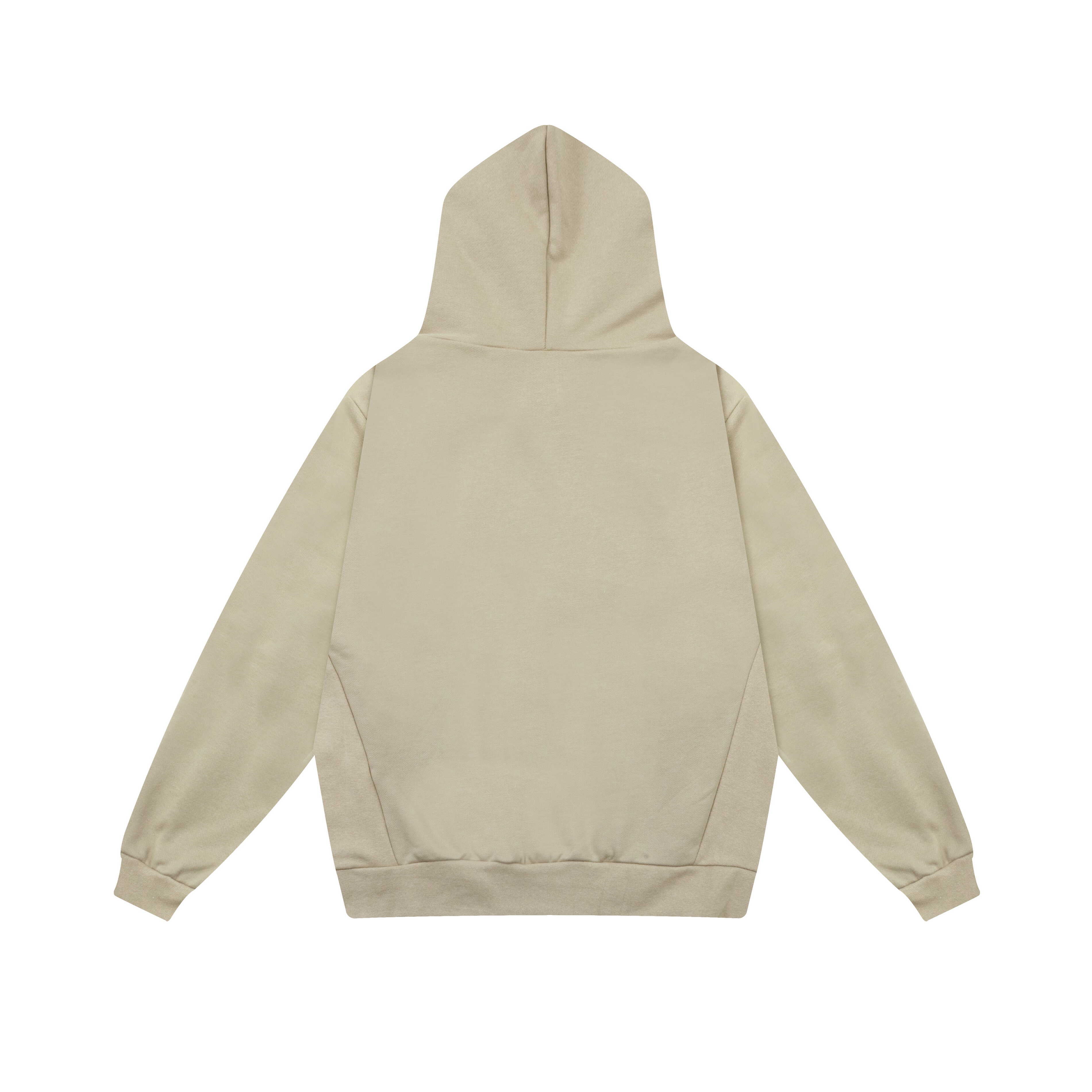 Fear Of God Essentials Classic Logo Pullover Hoodie – Neutral Tone Streetwear Style