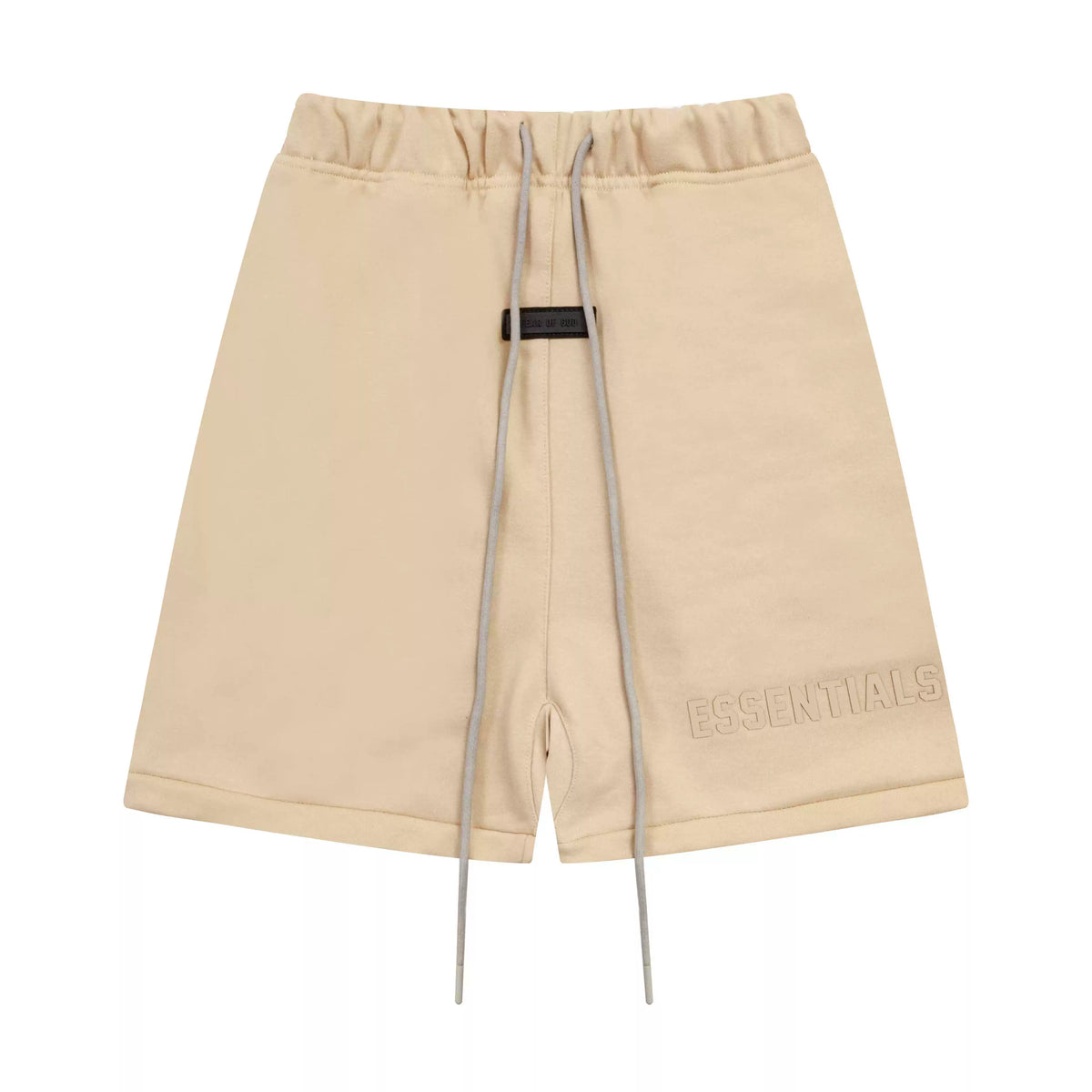 FOG double line ESSENTIALS new American looped silicone letter shorts for men and women loose casual five quarter pants