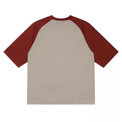 Fear of God Essentials Raglan Color Block Small Label Loose Crew Neck Short Sleeve T-Shirt