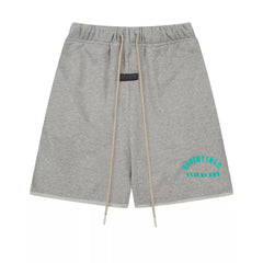 Fear of God Essentials Contrast Cuff Arch Logo Casual Sweat Shorts