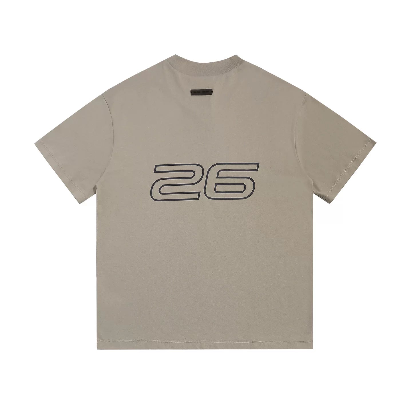 FOG ESSENTIALS letter printed short sleeved T-shirt for men and women, loose casual sports set, summer trend